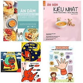 Combo Truyện Ehon Nhật Bản 0 - 3 Tuổi & Sách Nuôi Con : Ăn Dặm Không Phải Cuộc Chiến + Ăn Dặm Kiểu Nhật + Ehon Sự Kỳ Diệu Của Âm Thanh + Poster An Toàn Cho Con Yêu (Bộ sách dinh dưỡng cho bé & truyện tranh ehon kích thích trí não trẻ) - An Thi