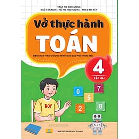 Vở Thực Hành Toán 4 - Biên soạn theo chương trình GDPT mới - ndbooks - Theo Theobald