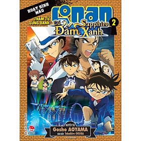Thám Tử Lừng Danh Conan Hoạt Hình Màu: Cú Đấm Sapphire Xanh - Nhà xuất bản Larousse
