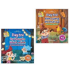 Dạy Trẻ Tự Khuyến Khích Mình + Dạy Trẻ Kiên Cường Khi Thất Bại - Combo 2 Cuốn - Minh Thắng - Minh Kiên