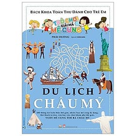 Sách Trò Chơi giải Mã Mê Cung - Du Lịch Châu Mỹ