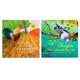 Combo sách tập nói: Thơ cho bé tập nói và Chuyện Cho Bé Học Nói - Kim Đồng