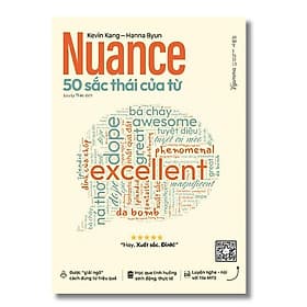 Nuance - 50 Sắc Thái Của Từ - Kevin Kang & Hanna Byun - Lưu Ly Thảo dịch - (bìa mềm) - Kevin Kang