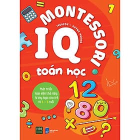 Sách IQ Montessori Toán Học - 1980Edu - Quỳnh Hương