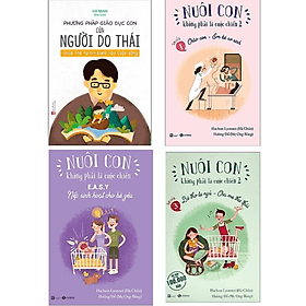 Combo 3 Quyển Nuôi Con Không Phải Là Cuộc Chiến Phần 2 + Phương Pháp Giáo Dục Con Của Người Do Thái - G