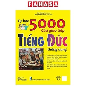 Tự Học 5000 Câu Giao Tiếp Tiếng Đức Thông Dụng - Trí Đức