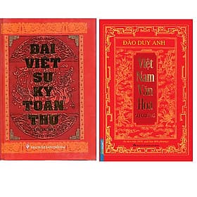 Combo Đại Việt Sử Ký Toàn Thư Trọn Bộ+Việt Nam Văn Hóa Sử Cương (In Theo Bản 1938 , Xuất Bản Bốn Phương) - Nhà xuất bản Larousse