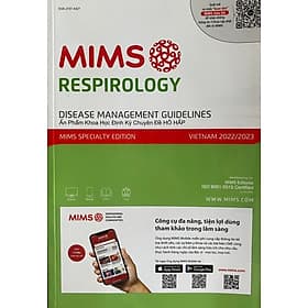 Sách Mims 2022/2023 Ấn phẩm khoa học định kỳ chuyên đề hô hấp - Khoa