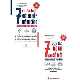 Combo 7 Chiến Lược Để Khởi Nghiệp Thành Công - Phương Thức Kinh Doanh Lanchester + 7 Quy Tắc Tạo Lập Vị Trí Số Một Của Doanh Nghiệp Vừa Và Nhỏ - Chiến Lược Để Trở Thành Số 1 Theo Phương Thức Kinh Doanh Lanchester _PNU - Tri Thức