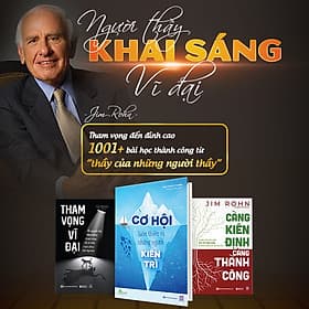 Sách Jim Rohn – Đánh Thức Năng Lực Làm Việc & Học Tập | Tư Duy – Kỷ Luật – Thành Công | Bizbooks - 