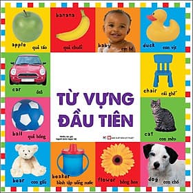 100 Từ Vựng Đầu Tiên - Bộ Sách Từ Vựng Đầu Đời Cho Bé - Nha Nha