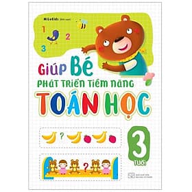 Sách Giúp bé phát triển tiềm năng toán học: 3 tuổi - Minh Minh
