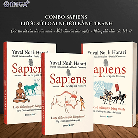 Combo Sapiens - Lược Sử Loài Người Bằng Tranh: Tập 1: Các Trụ Cột Của Nền Văn Minh + Tập 2: Khởi Đầu Của Loài Người + Tập 3: Những Chủ Nhân Của Lịch Sử - Minh Minh