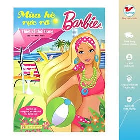 Sách Ghép Hình - Barbie Thủ Công Dựng Hình Thời Trang - Chọn Lẻ 10 Chủ Đề - Tân Việt Books - Lê Thu Trang