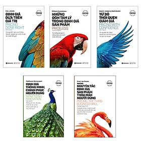 Combo Định Giá Sản Phẩm : Từ Bỏ Thói Quen Giảm Giá + Những Đòn Tâm Lý Trong Định Giá Sản Phẩm + Định Giá Dựa Trên Giá Trị + Những Nguyên Tắc Định Giá Sản Phẩm Thỏa Mãn Người Dùng + Định Giá Thông Minh, Chinh Phục Người Dùng - Do