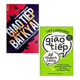 Combo Giao Tiếp Bất Kỳ Ai + Nghệ Thuật Giao Tiếp Để Thành Công (2 cuốn) - Kỳ Tử