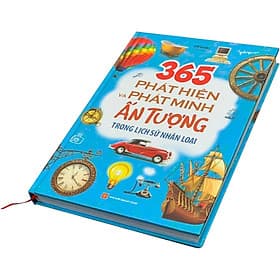 Sách 365 Phát Hiện và Phát Minh ấn tượng trong lịch sử nhân loại - Minh Minh