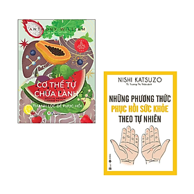 Combo 2 cuốn Tự Phục Hồi Sức Khỏe: Những Phương Thức Phục Hồi Sức Khỏe Theo Tự Nhiên + Cơ Thể Tự Chữa Lành - Thanh Lọc Để Phục Hồi - Theo Theobald
