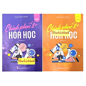 Combo Chinh phục 8+ hóa học tập 1 + 2 (Masterbook) - Chì