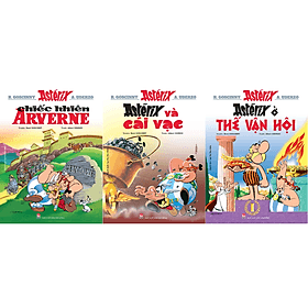 ASTERIX (Astérix - Chiếc Khiên Arverne; Astérix Và Cái Vạc và Astérix Ở Thế Vận Hội) –NXB Kim Đồng - Kim Chi