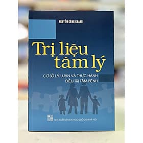 Trị liệu tâm lý - Trung Tâm Kinh Doanh Xuất Bản Và Phát Hành Sách
