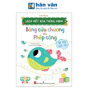 Sách Viết Xóa Thông Minh - Bảng Cửu Chương Và Phép Cộng - Minh