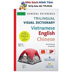 Pons General Reference – Trilingual Visual Dictionary Vietnames Englis Chinese - Nhân Trí Việt - Chì