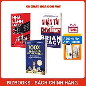 Combo 3 Cuốn Sách Đội ngũ nhân sự 10X xây dựng doanh nghiệp 100X, Nhân tài hay kẻ vô dụng? Không có người lính tồi dưới trướng một vị tướng tài ba và Nhà lãnh đạo xuất chúng: Khai phá tiềm năng lãnh đạo bẩm sinh - 