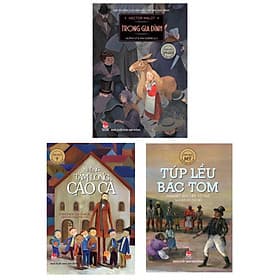 Combo (3 Cuốn) Sách Văn Học Thiếu Nhi: Trong Gia Đình + Những Tấm Lòng Cao Cả + Túp Lều Bác Tom - Kim Hye-Jin
