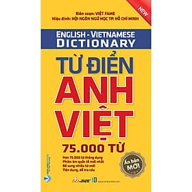 Từ Điển Anh - Việt 75.000 Từ - Việt An