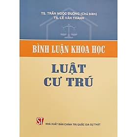 Bình luận khoa học Luật Cư trú - Bình