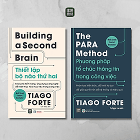 Combo Sách - Building A Second Brain và The Para Method - Tiago Forte - Tiago Forte