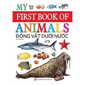 My First Book Of Animals - Động vật dưới nước (VT) - Việt Thư