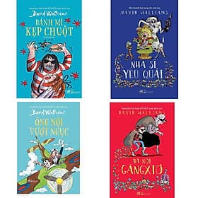 Combo Bánh Mì Kẹp Chuột + Nha Sĩ Yêu Quái + Ông Nội Vượt Ngục + Bà Nội Găngxtơ - Gã