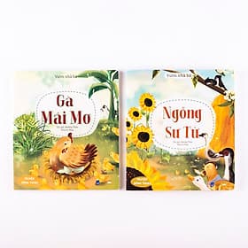 Truyện đồng thoại - Bộ Vườn Nhà Bà 2 cuốn Gà Mái Mơ và Ngỗng Sư Tử - Cho bé 2+, tiểu học - Nhã Nam