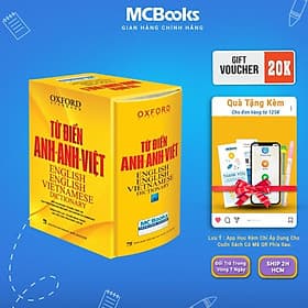 Từ Điển Anh - Anh - Việt - Bìa Vàng - MCBooks - Việt Anh