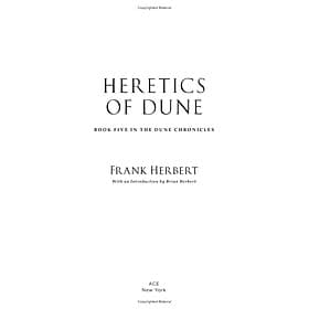 Sách ngoại văn: Heretics Of Dune - Linnea Dunne