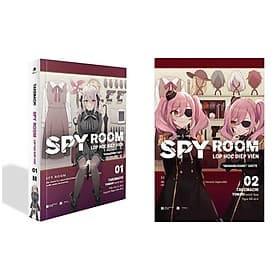Combo Light novel: Spyroom Lớp học điệp viên (Tập 1+2) / Tặng kèm bookmark + móc khóa - Thái Vi