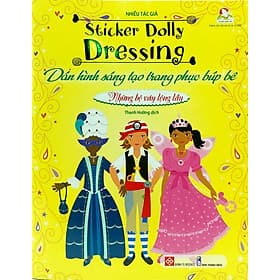Sách Dán Hình Sáng Tạo Trang Phục Búp Bê - Những Bộ Váy Lộng Lẫy - Sant Kirpal Singh