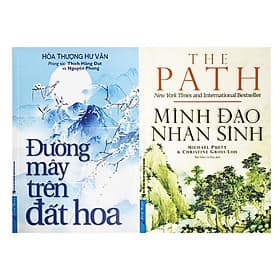 Sách Đường mây trên đất hoa + Minh đạo nhân sinh - Nhân Trí Việt