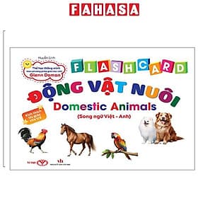 Flashcard Động Vật Nuôi - Domestic Animals - Việt An