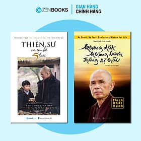 Combo 2 Cuốn Không Diệt Không Sinh Đừng Sợ Hãi + Thiền Sư Và Em Bé 5 Tuổi - Saigon Books