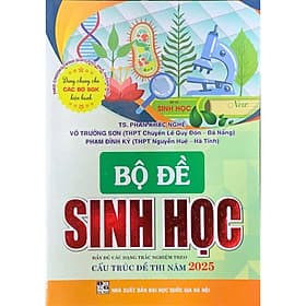 Bộ đề sinh học ( Đầy đủ các dạng trắc nghiệm theo cấu trúc đề thi 2025- Dùng chung cho các bộ SGK) (HA) - Theo Theobald