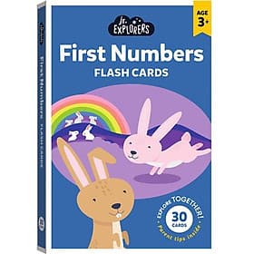 Junior Explorers Large Flashcards: First Numbers - Nam Phương