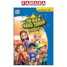 Sách Từ Điển Bằng Tranh - Chữ Cái Và Số Đếm