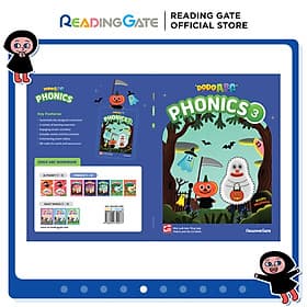Sách DODO ABC WORKBOOK - PHONICS 3 READING GATE Cho Bé Từ 5 Đến 8 Học Ngữ Âm, Đánh Vần Tiếng Anh - Minh Thành An