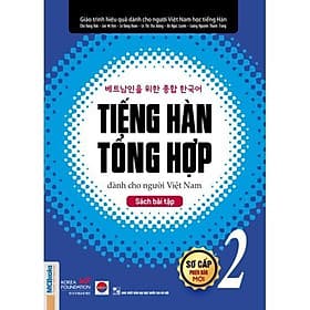 Tiếng Hàn Tổng Hợp Dành Cho Người Việt Nam - Sách Bài Tập Sơ Cấp 2 - MCBooks