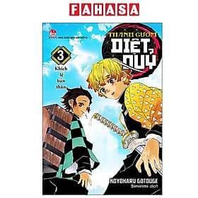 Thanh Gươm Diệt Quỷ - Kimetsu No Yaiba - Tập 3 - Khích Lệ Bản Thân - Kim