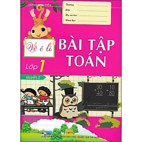 Sách Vở Ô Li Bài Tập Toán Lớp 1 - Quyển 2 - Nha Nha