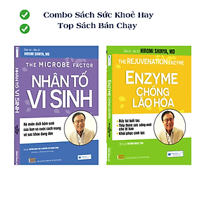 Combo Sách Sức Khoẻ Bán Chạy: Nhân Tố Vi Sinh + Enzyme Chống Lão Hoá - Én